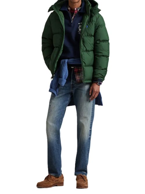 Polo Ralph Lauren Down Piumino Bomber bottle green Polo Ralph Lauren | 710968278004BOTTLE GREEN